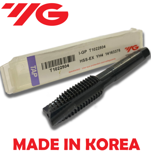 Mũi taro thẳng YG1 đen HSS-EX M2 x 0.4