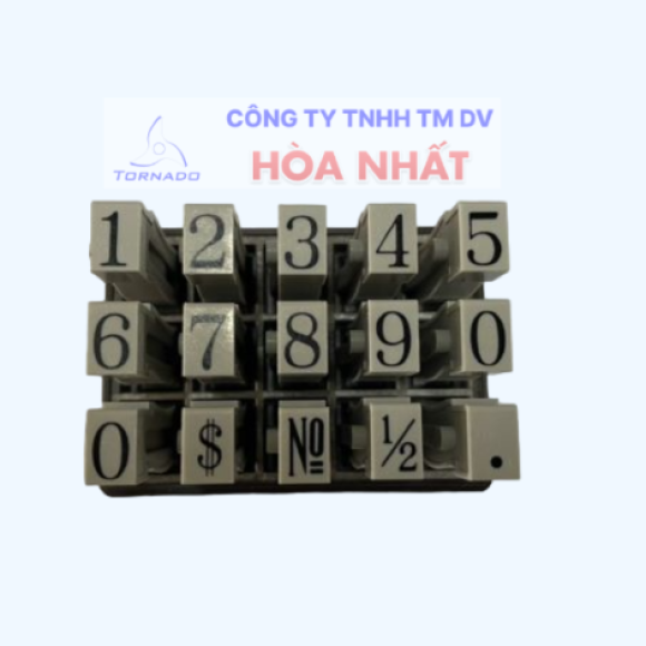Bộ đóng dấu chữ số  TOYODA