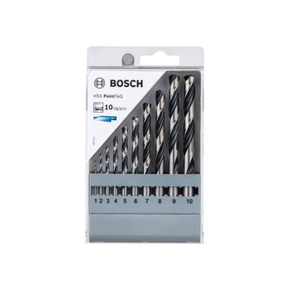 Bộ mũi khoan HSS 10 chi tiết Bosch 2608577348