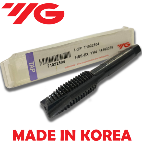 Mũi taro thẳng YG1 đen HSS-EX M2 x 0.4