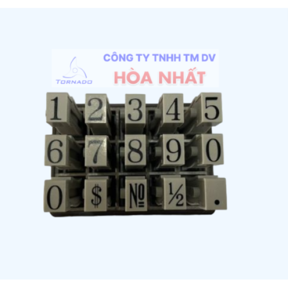 Bộ đóng dấu chữ số  TOYODA